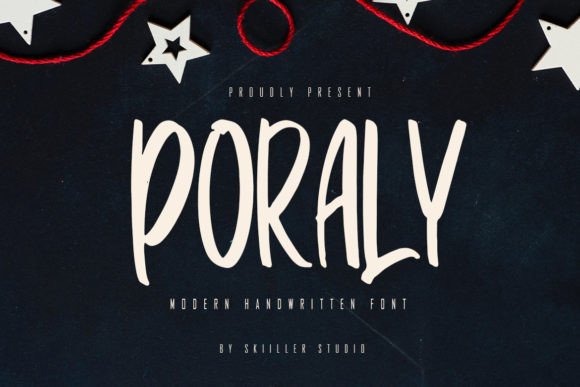 Poraly Font Poster 1