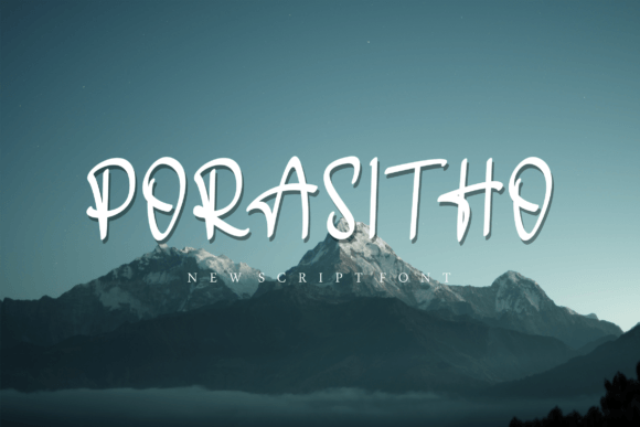 Porasitho Font