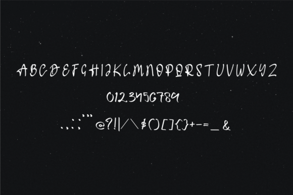 Porasitho Font Poster 5