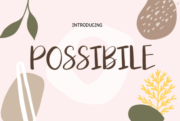 Possibile Font Poster 1
