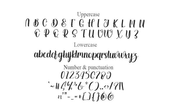 Present Font Poster 4