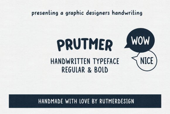 Prutmer Font Poster 1