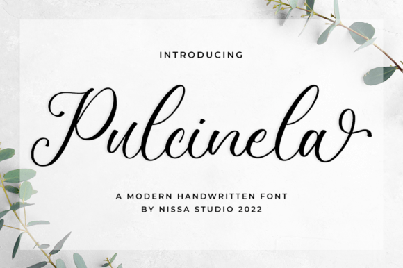 Pulcinela Font Poster 1