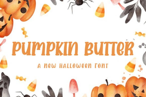 Pumpkin Butter Font Poster 1