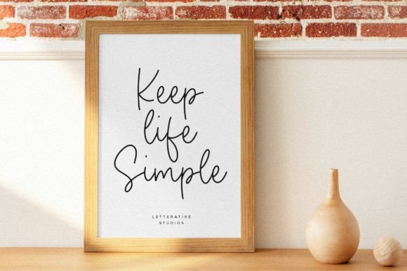Pumpkin Custard Font Poster 3