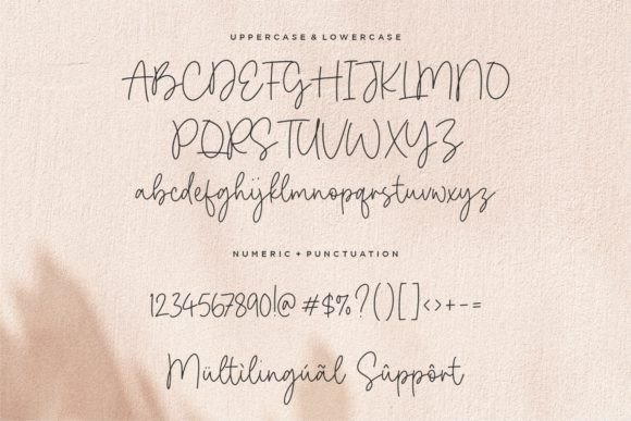 Pumpkin Custard Font Poster 5
