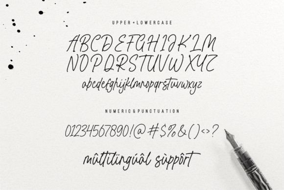 Pushbacks Font Poster 6