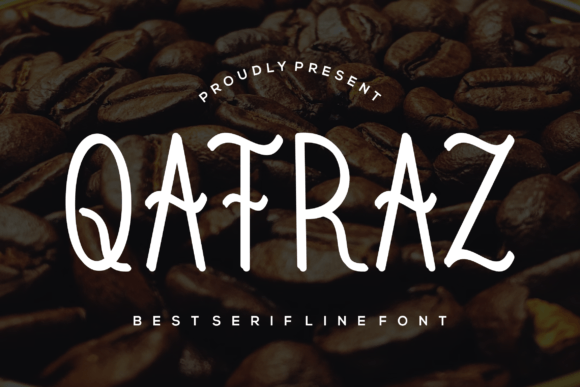 Qatraz Font Poster 1