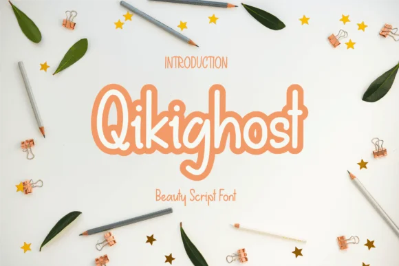 Qikighost Font Poster 1