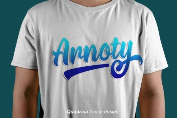 Quadrica Font Poster 7