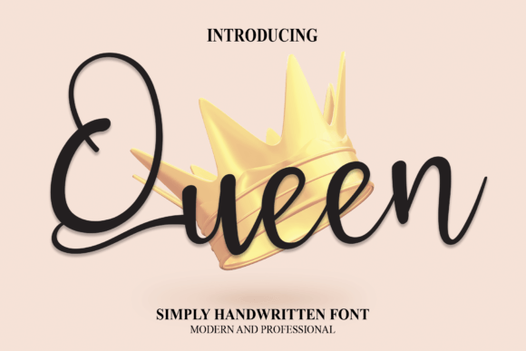 Queen Font Poster 1