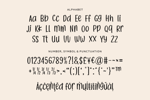 Quirky Humor Font Poster 6