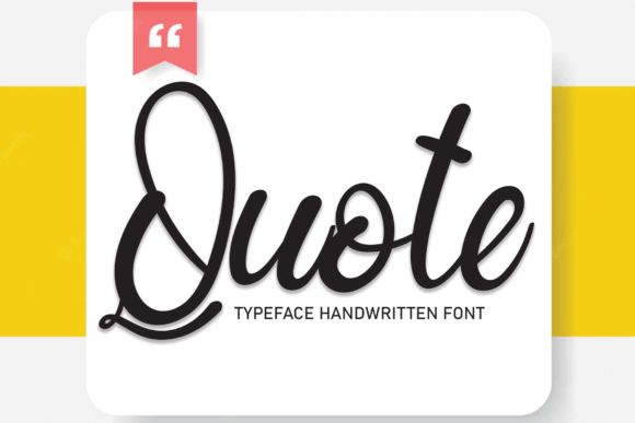 Quote Font