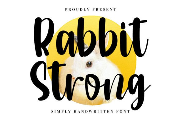 Rabbit Strong Font Poster 1