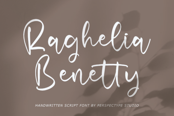 Raghelia Benetty Font