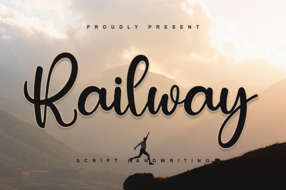Railway Font Poster 1