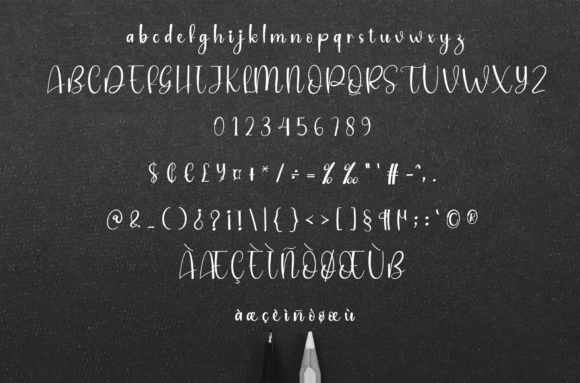 Rain Rumble Font Poster 6