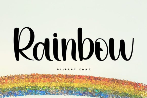 Rainbow Font