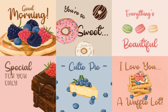 Rainbow Dream Font Poster 5