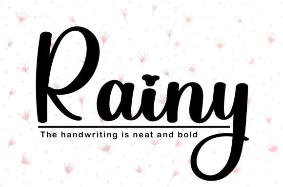 Rainy Font