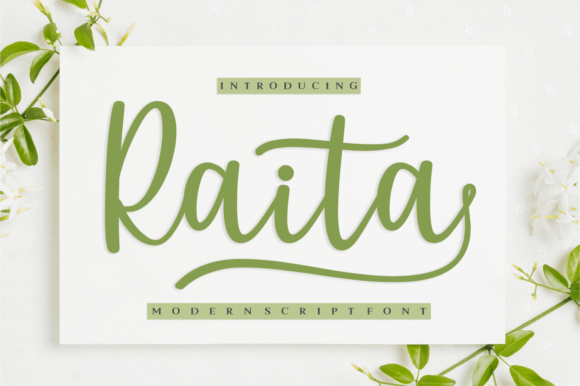 Raita Font Poster 1