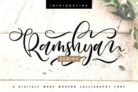 Ramshya Font Poster 1