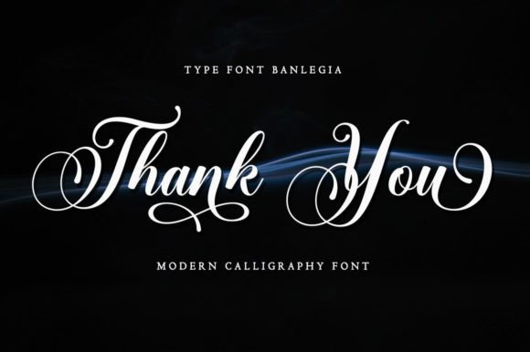 Ranbegia Font Poster 8