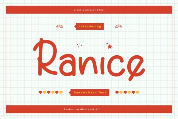 Ranice Font Poster 1