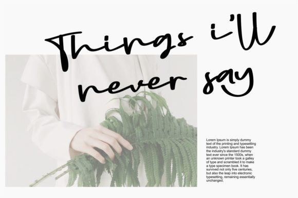Rasley Font Poster 3