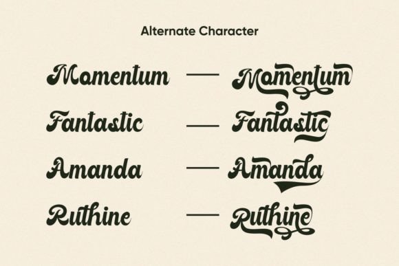 Rateline Font Poster 7