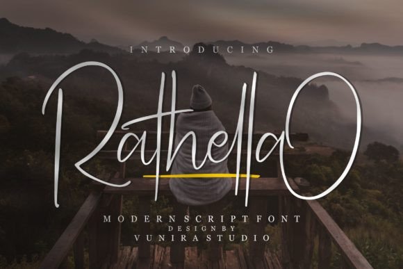 Rathella Font Poster 1