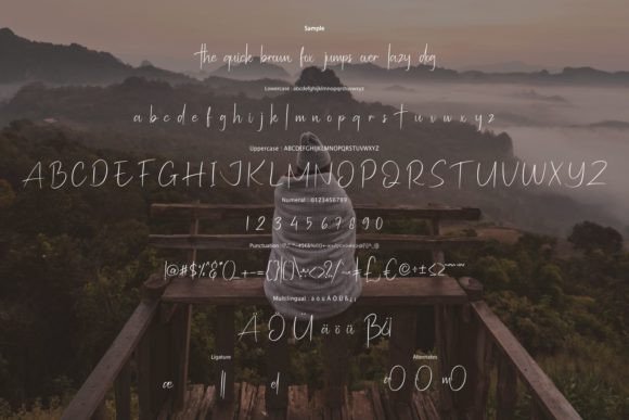 Rathella Font Poster 6