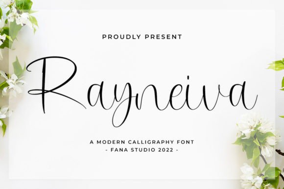 Rayneiva Font Poster 1