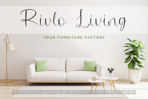 Rayneiva Font Poster 6