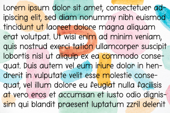 Reaction Font Poster 4