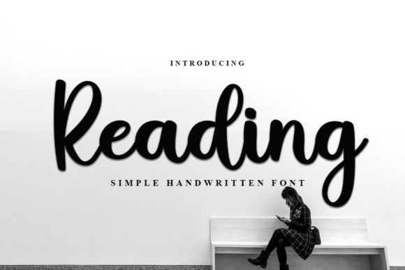 Reading Font Poster 1