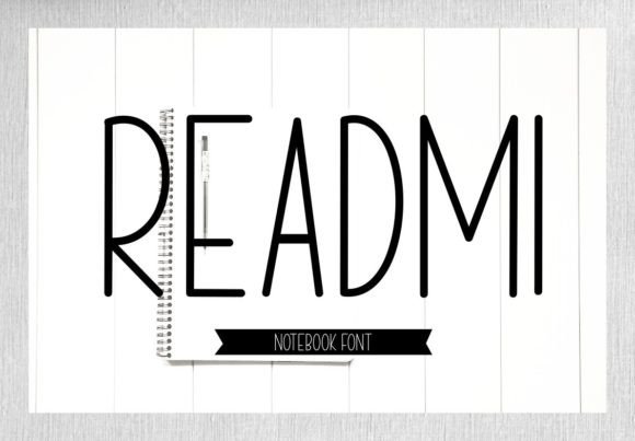 Readmi Font Poster 1