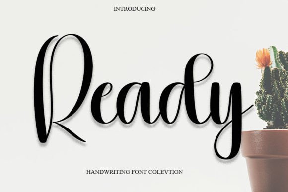 Ready Font Poster 1