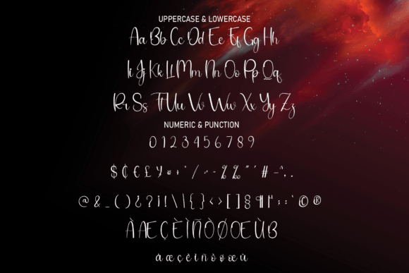 Realistic Font Poster 7