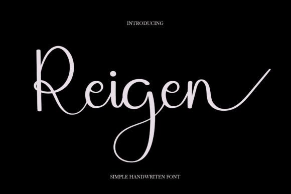 Reigen Font