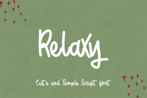 Relaxy Font Poster 1