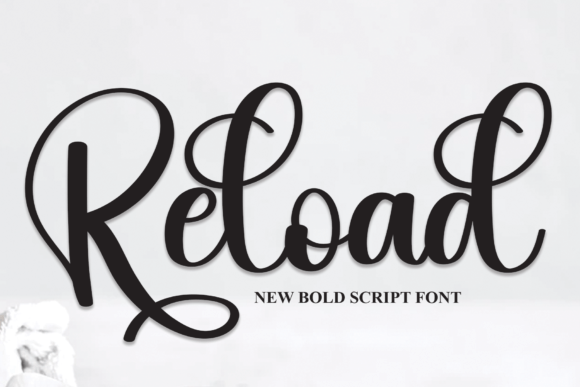 Reload Font Poster 1