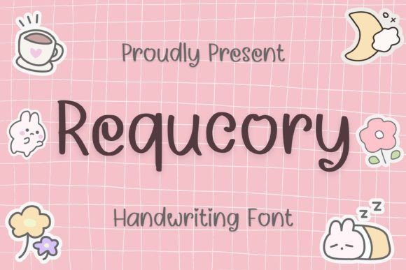 Requcory Font Poster 1
