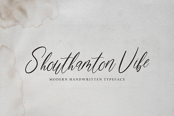Restoration Font Poster 4
