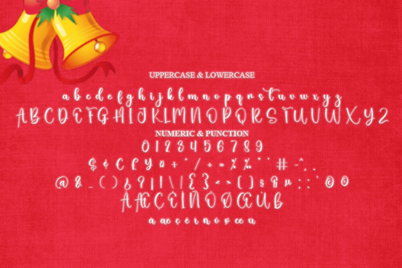 Retro Christmas Font Poster 7