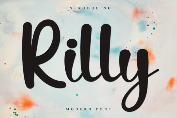 Rilly Font Poster 1