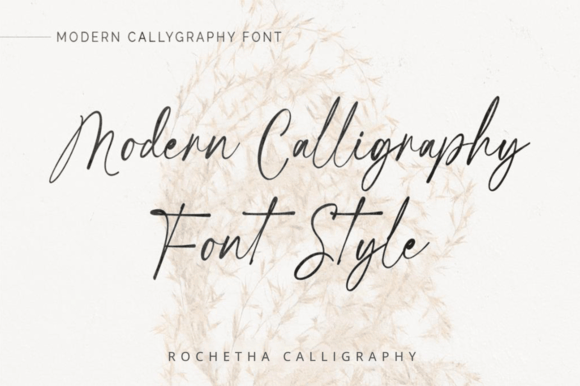 Rochetha Font Poster 2
