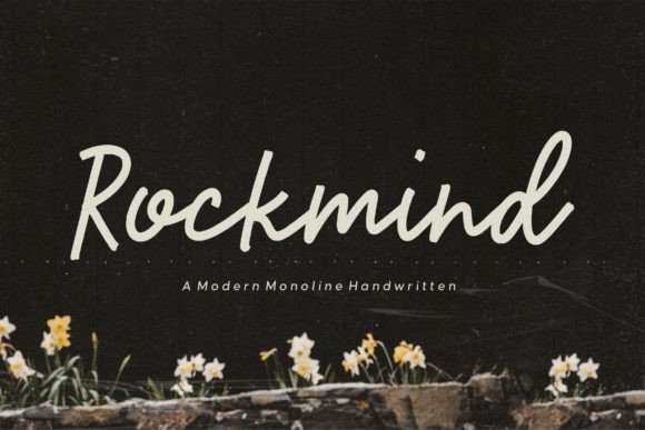 Rockmind Font Poster 1