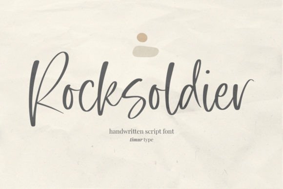 Rocksoldier Font Poster 1