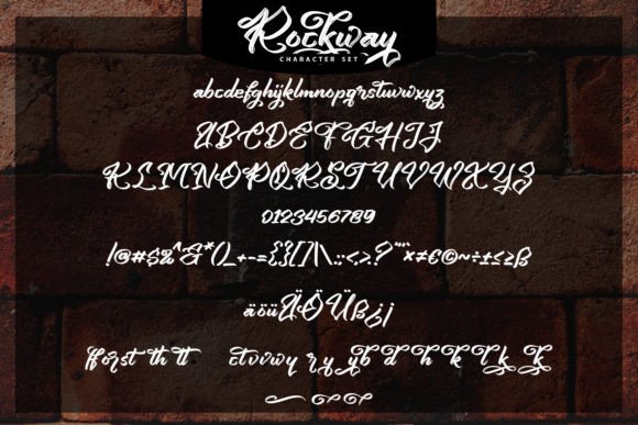 Rockway Font Poster 5